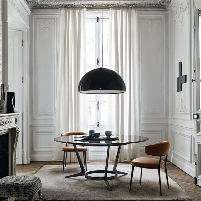 天空花園白色石膏吊燈 | 1+1 免費