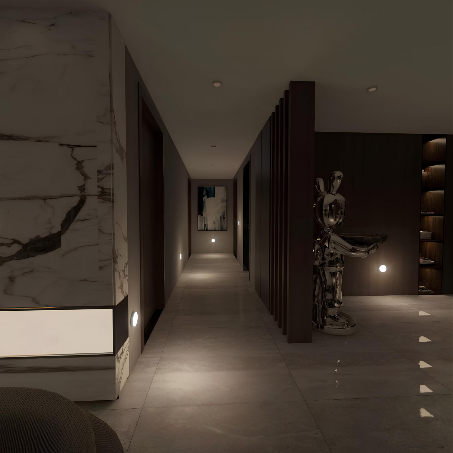 環形感應式動作燈 | 1+1 免費