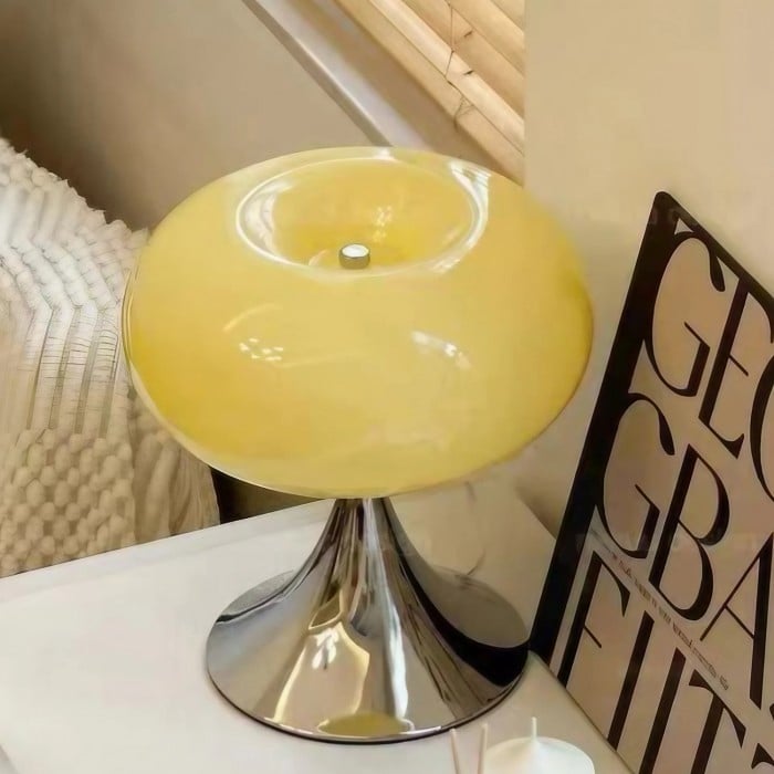 包豪斯风格苹果形玻璃桌灯 | 1+1 免費