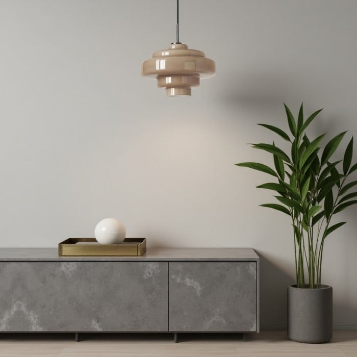 科羅羅包豪斯彩色玻璃多層吊燈 | 1+1 免費