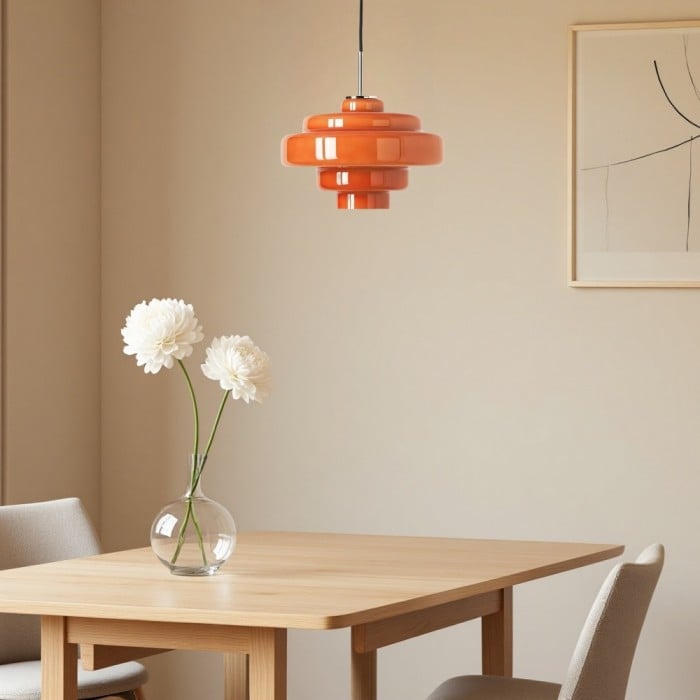 科羅羅包豪斯彩色玻璃多層吊燈 | 1+1 免費