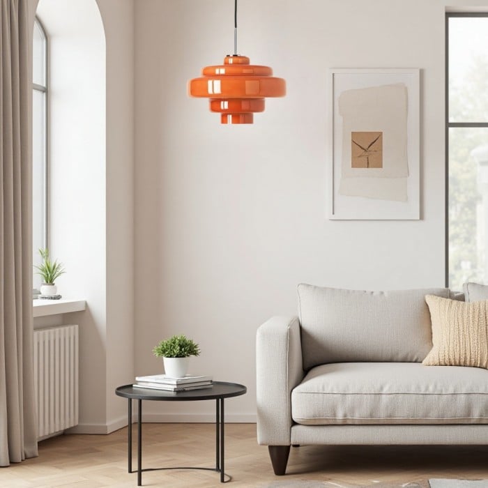 科羅羅包豪斯彩色玻璃多層吊燈 | 1+1 免費