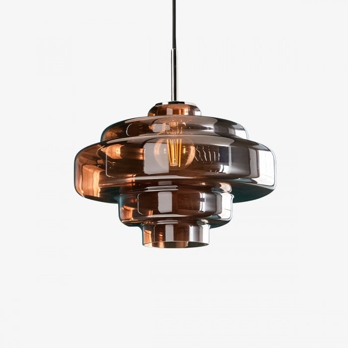 科羅羅包豪斯彩色玻璃多層吊燈 | 1+1 免費