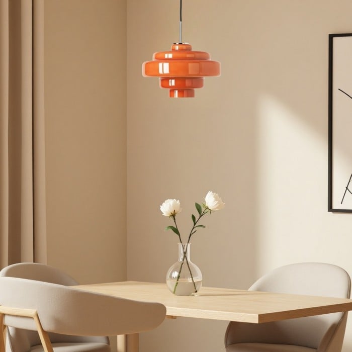 科羅羅包豪斯彩色玻璃多層吊燈 | 1+1 免費