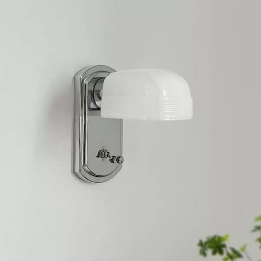 包浩斯創意工業白色玻璃壁燈 | 1+1 免費