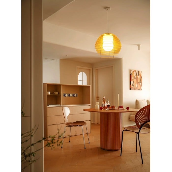 包浩斯孟菲斯风格压克力日出吊灯 | 1+1 免費