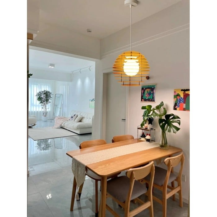 包浩斯孟菲斯风格压克力日出吊灯 | 1+1 免費