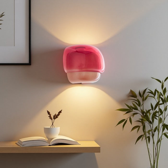 克林科 彩色玻璃双球壁灯 | 1+1 免費