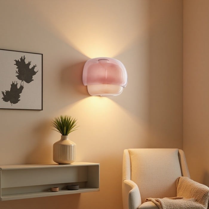 克林科 彩色玻璃双球壁灯 | 1+1 免費