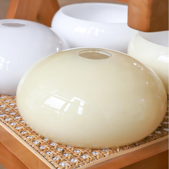 包浩斯 乳白玻璃燈罩 曲桿壁燈 | 1+1 免費