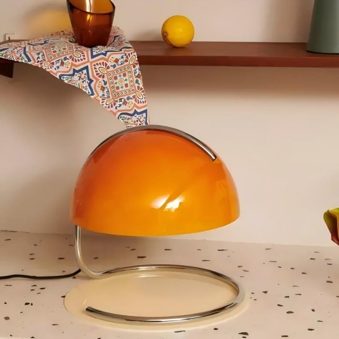 復古包豪斯風格布丁玻璃桌燈 | 1+1 免費