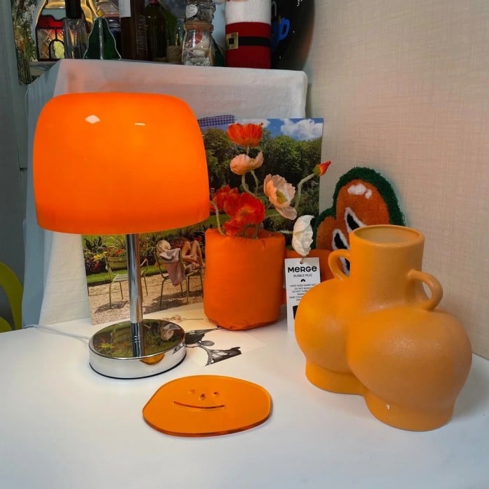 简约包豪斯风格棒棒糖玻璃桌灯 | 1+1 免費