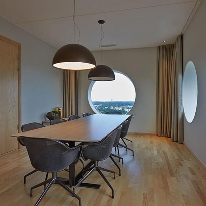 天空花園白色石膏吊燈 | 1+1 免費