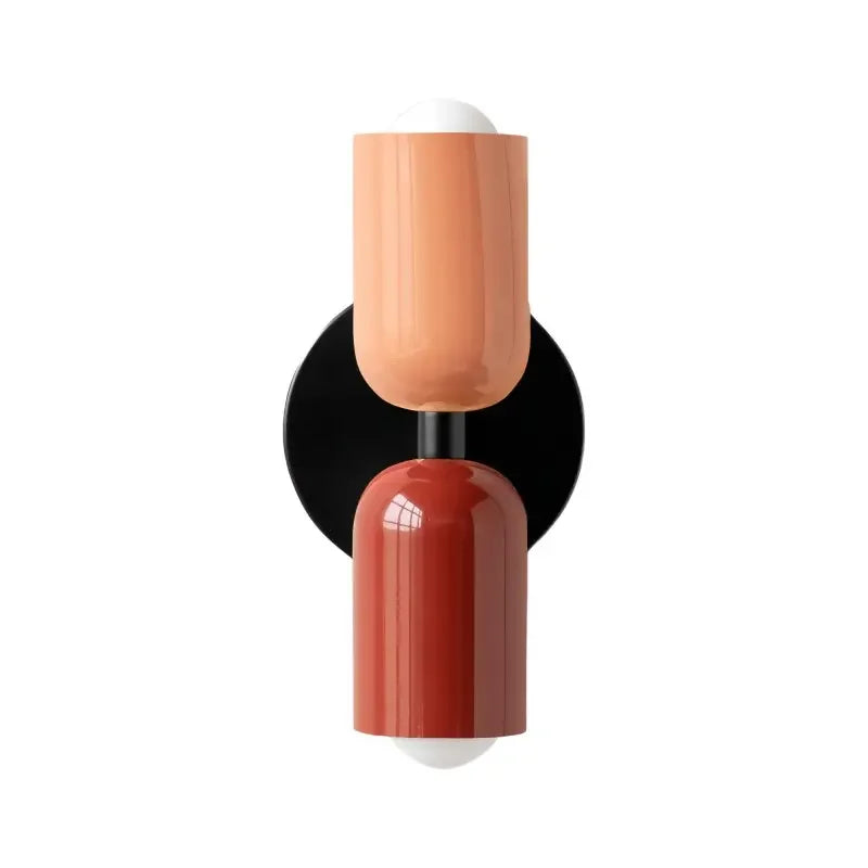 玫瑰馬卡龍風格壁燈套裝 | 1+1 免費